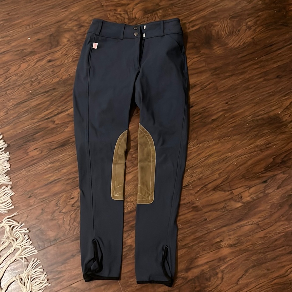 24R French Blue Tailored Sportsman Breeches